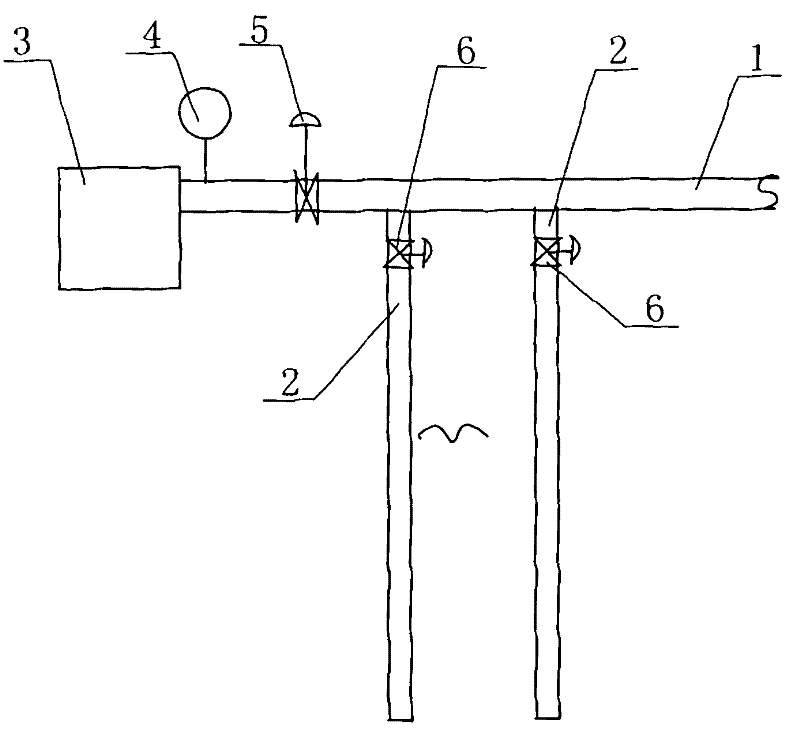 Treatment method of elevation-exceeding part of concrete pouring pile head