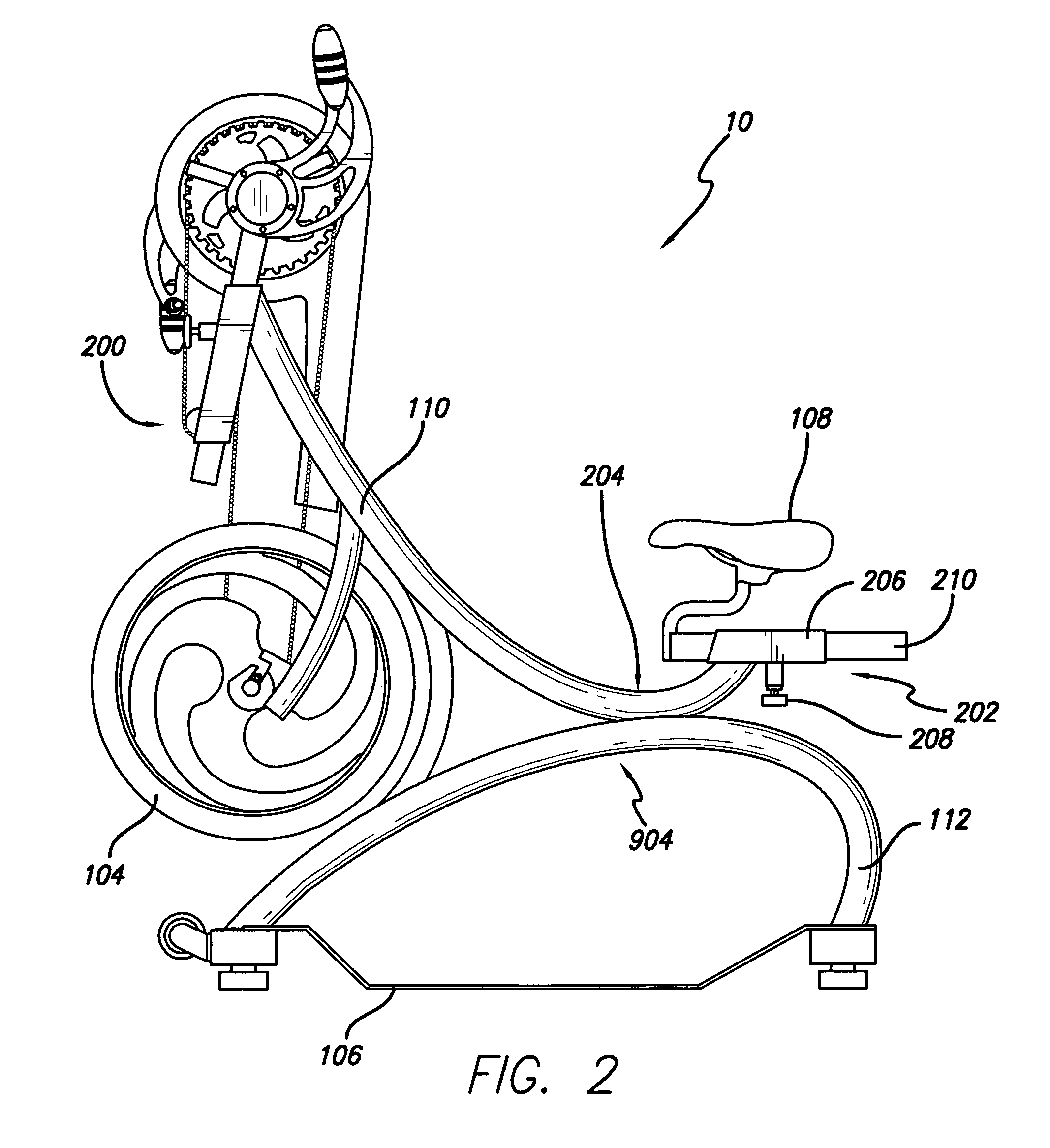 Upper body exercise cycle