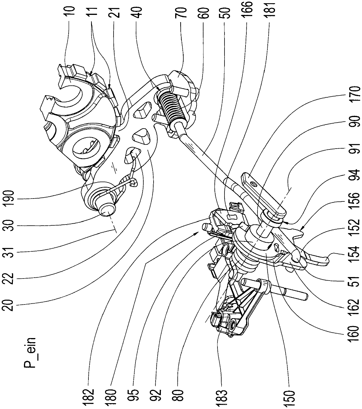 Parking Lock of an Automatic Transmission for a Vehicle