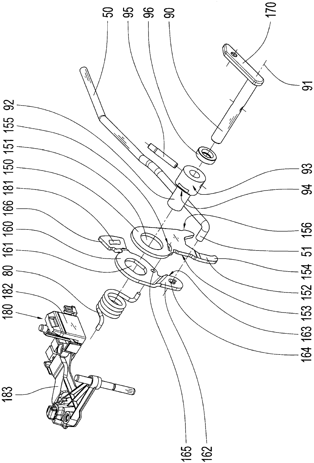 Parking Lock of an Automatic Transmission for a Vehicle