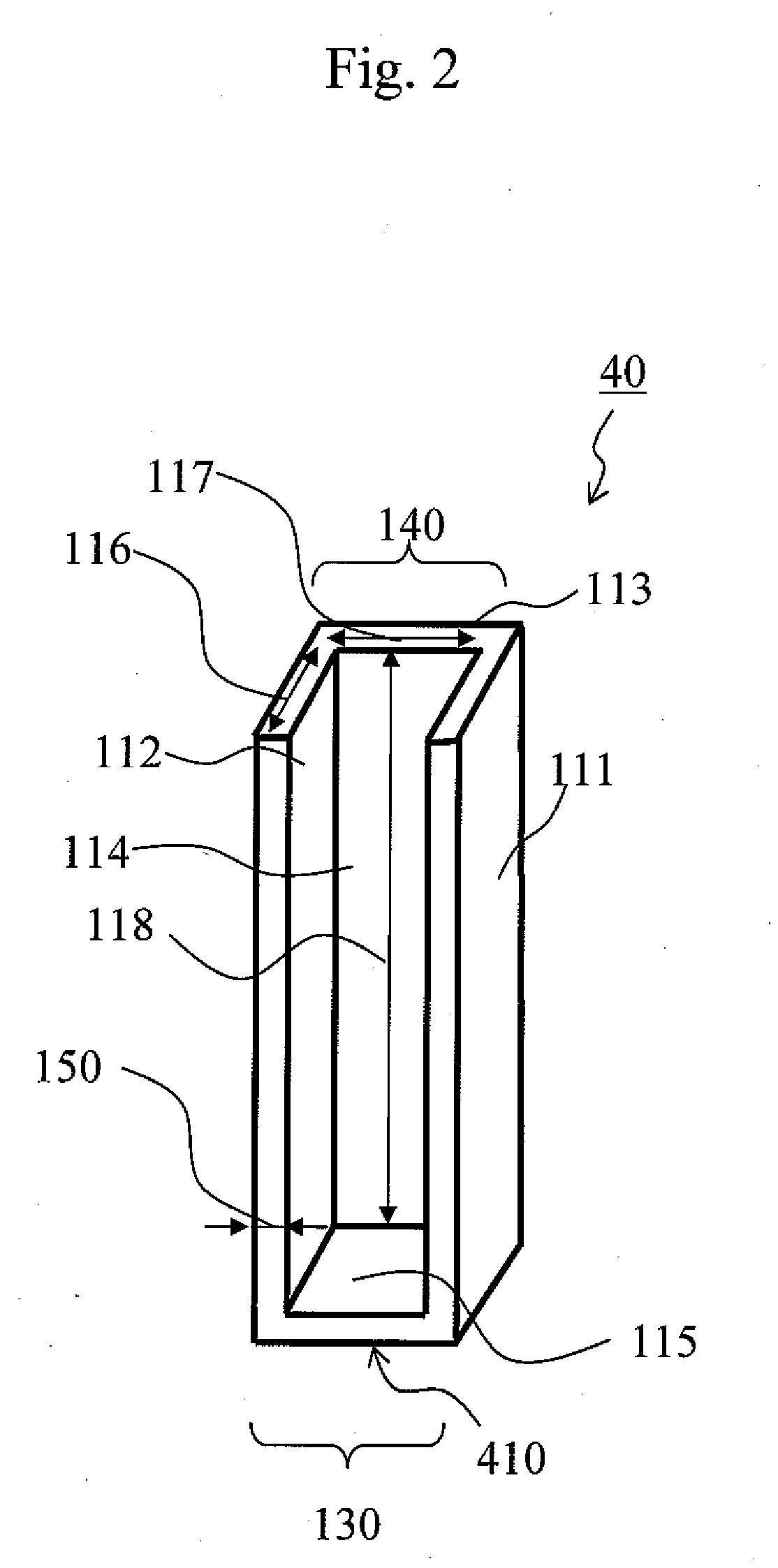 Cell Made of Polymers for Spectra Measurement and Method for Producing the Same