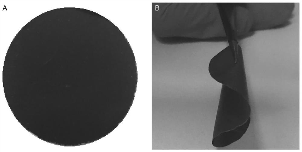 A graphite oxide phase monolayer c  <sub>3</sub> no  <sub>4</sub> Composite membrane material and its preparation method and application