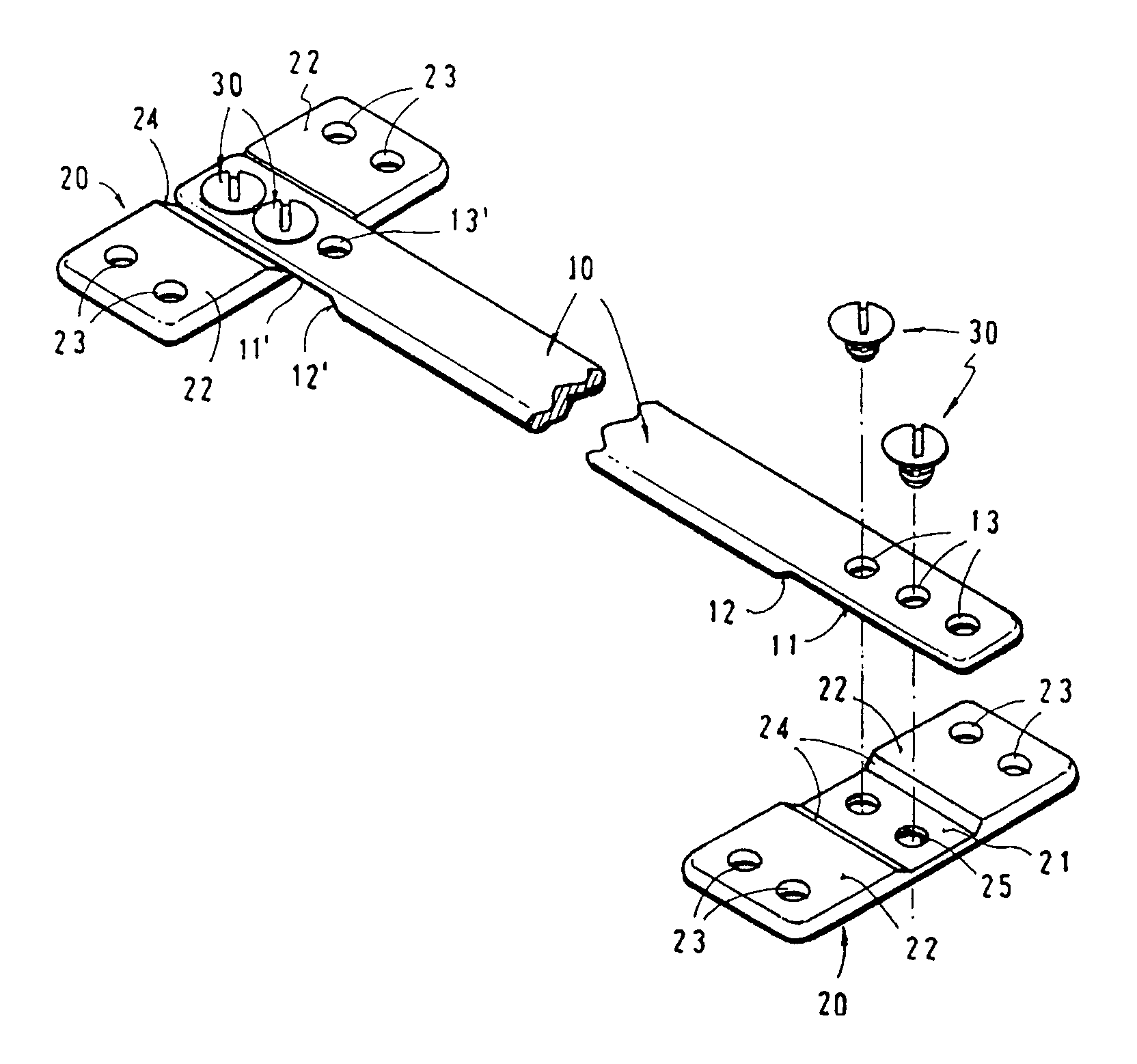 Apparatus for the correction of chest wall deformities such as Pectus Carinatum and method of using the same