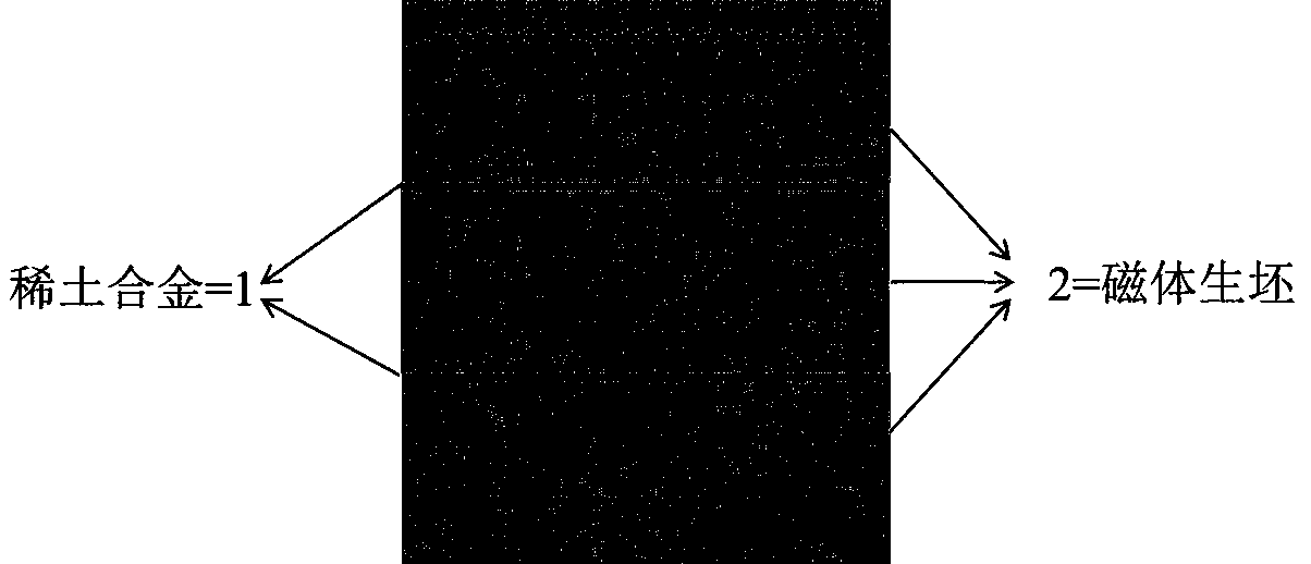 Ultra-large rare earth permanent magnet and preparation method thereof