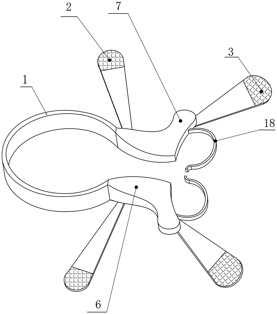 Electrode fixing device for treating cervical spondylosis by using traditional Chinese medicine directed drug medication treatment apparatus for women