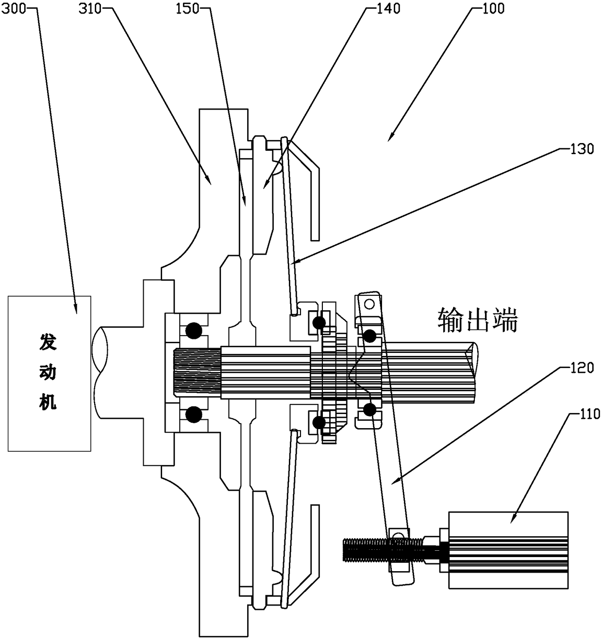 A car automatic transmission with seamless gear shifting