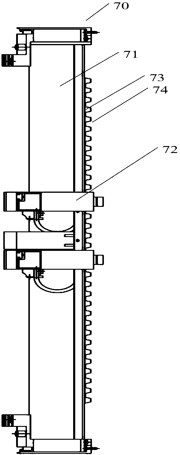 An optical fiber docking device