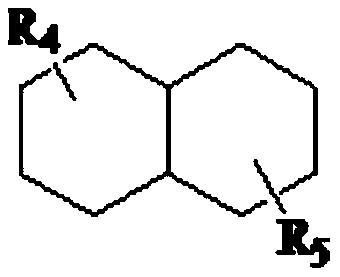 Fuel containing alkyl decahydronaphthalene and alkyl diamantane and preparation method and application of fuel