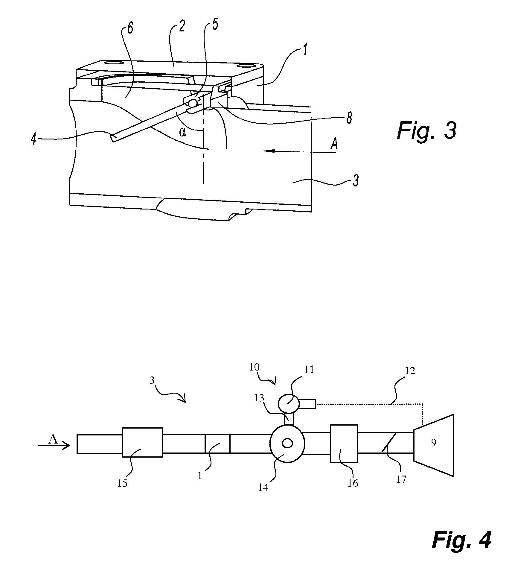 Anti-noise device for the air intake conduit of a supercharged internal combustion engine