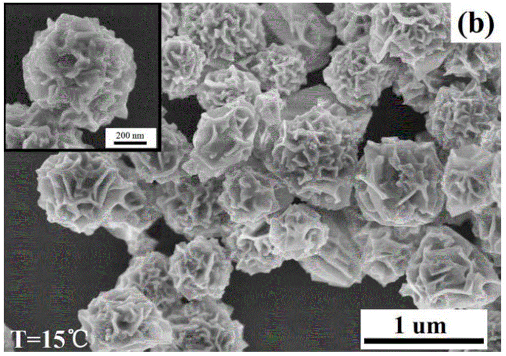 A kind of hydrangea-like gold nanoparticles and preparation method thereof