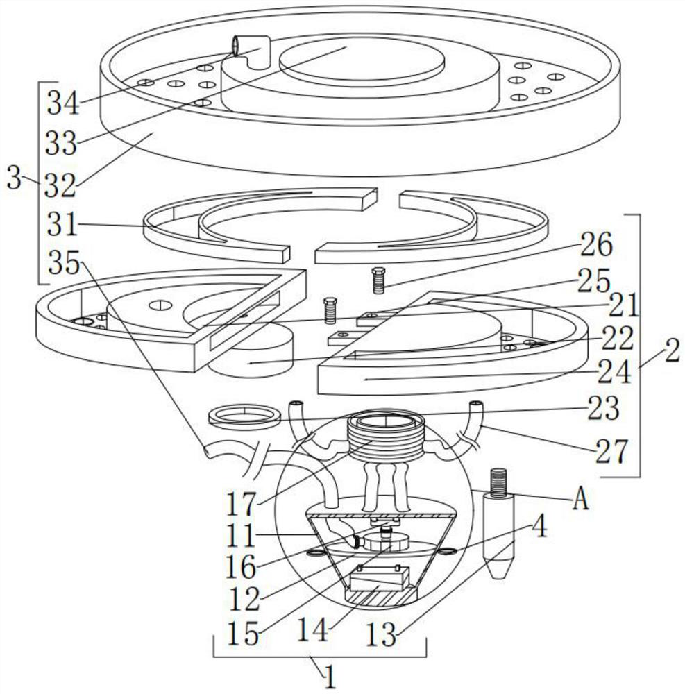 Ecological floating island for river channel water quality purification