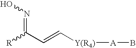 Disubstituted chalcone oximes having RARgamma retinoid receptor antagonist activity