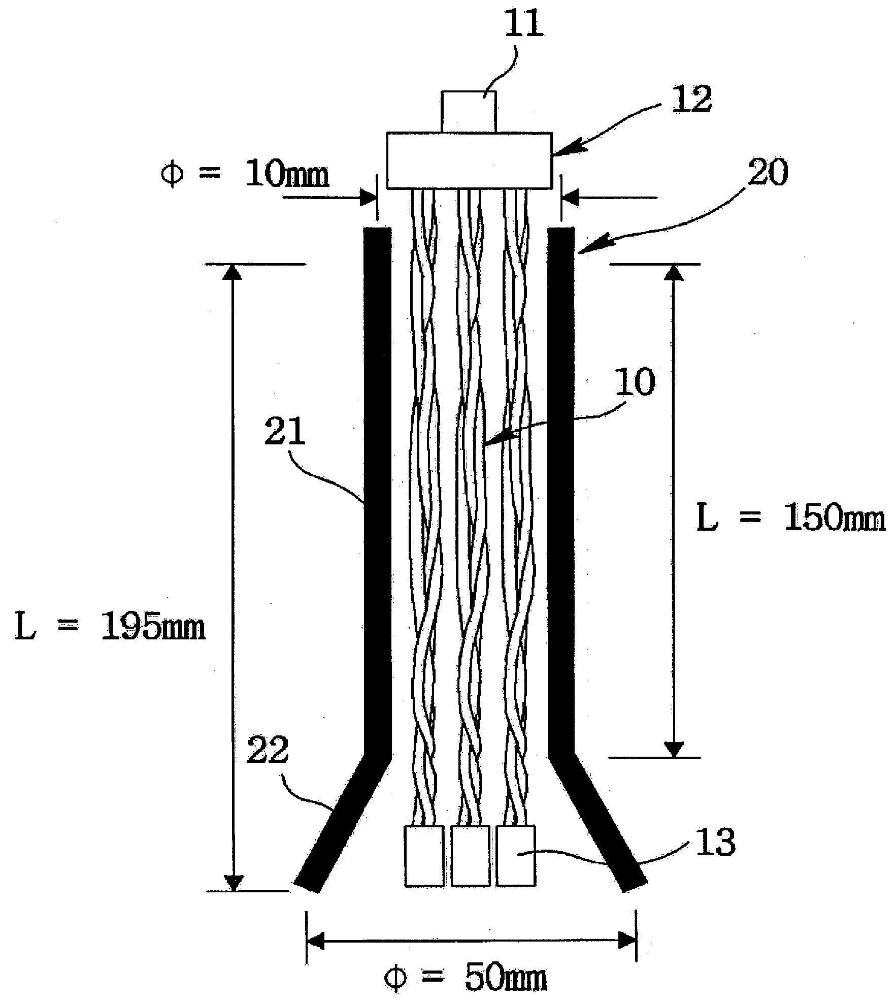 Submerged membrane bio-reactor