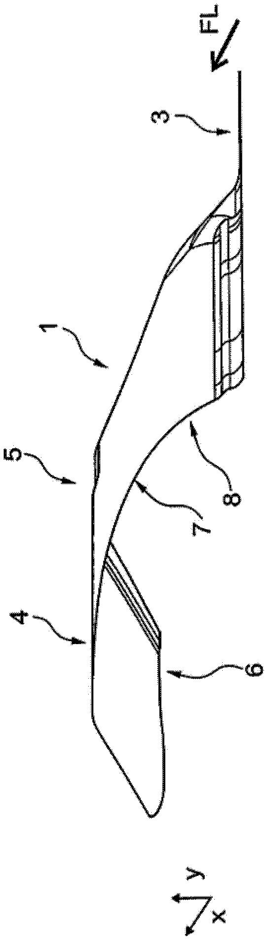 Body structure for a car with a windshield with front glass cross member