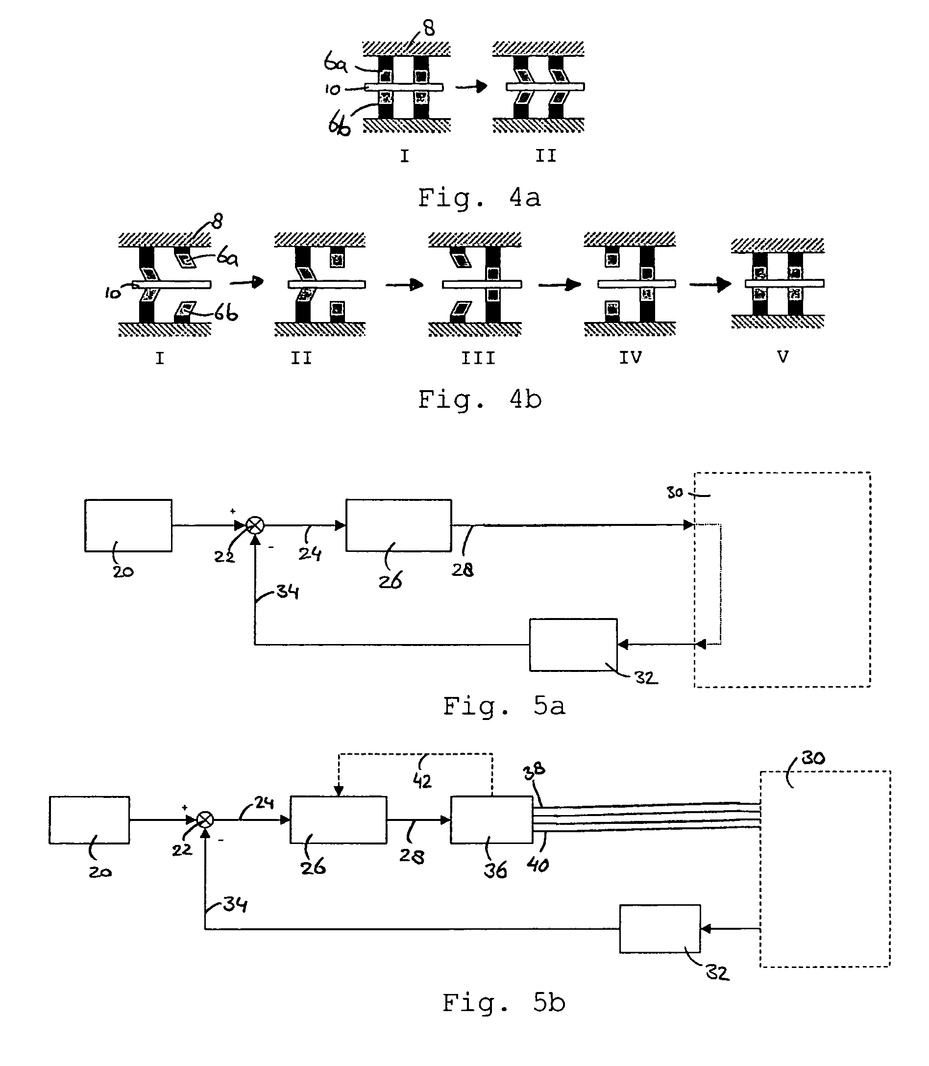 System and method for moving an object employing piezo actuators
