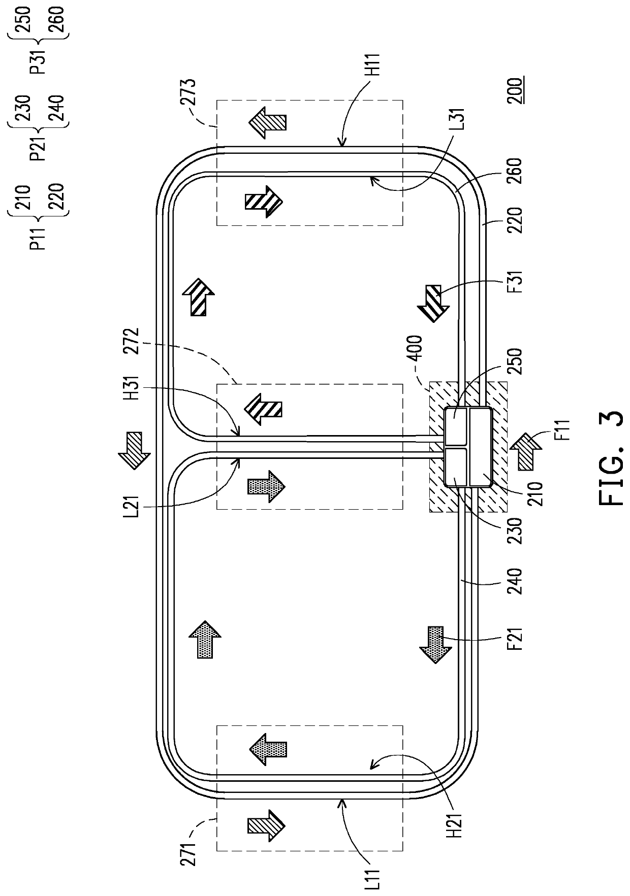 Multi-loop cycling heat dissipation module
