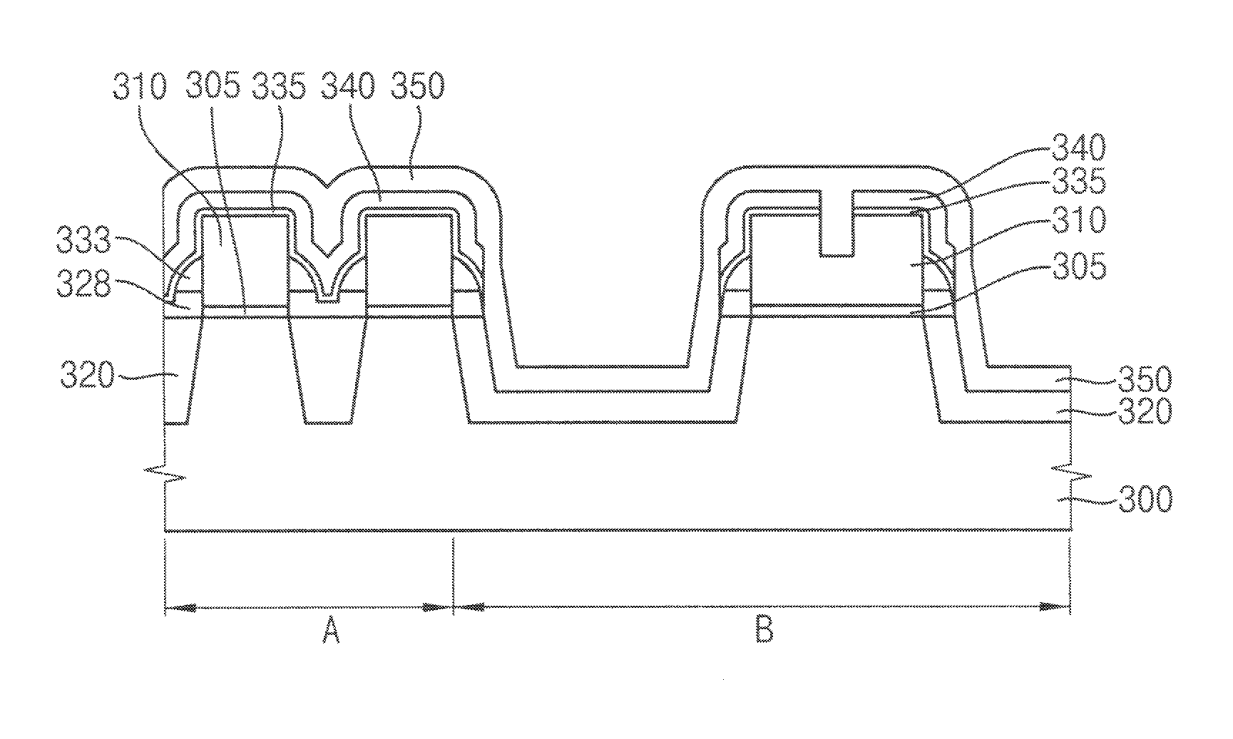 Semiconductor device having an Anti-pad peeling-off structure