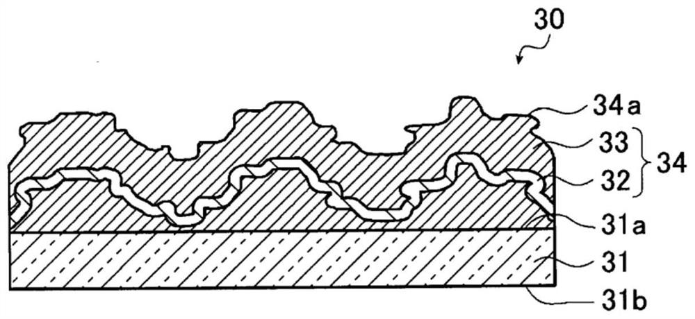 Transparent substrate provided with antiglare film