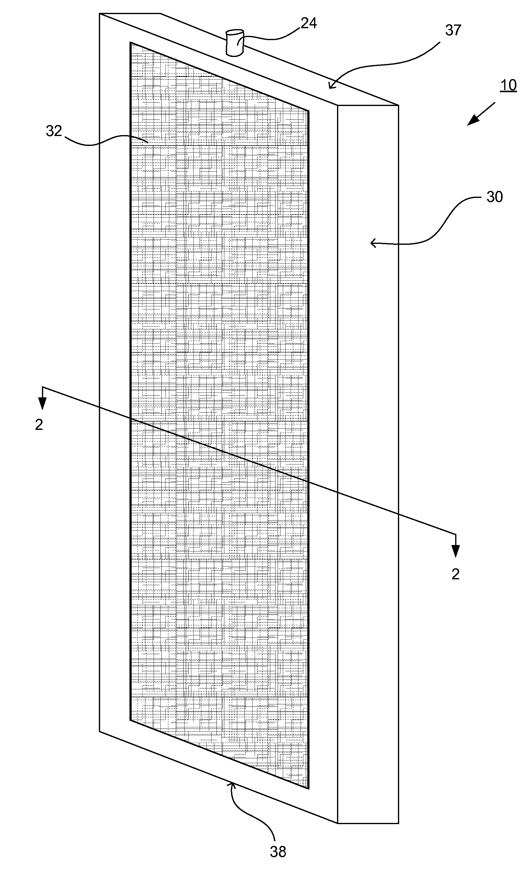 System for solar heating water using a glass absorber