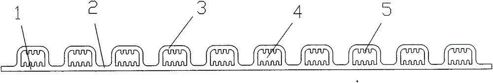 Plate type heat pipe and novel pipeline