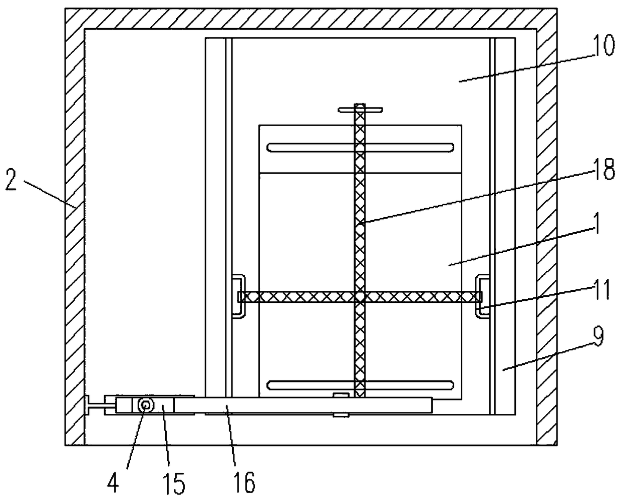 Generator storage and lifting device