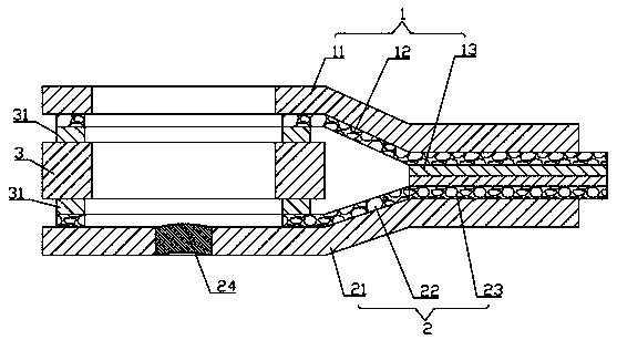 Mesh type ultrasonic atomization sheet and manufacturing process thereof