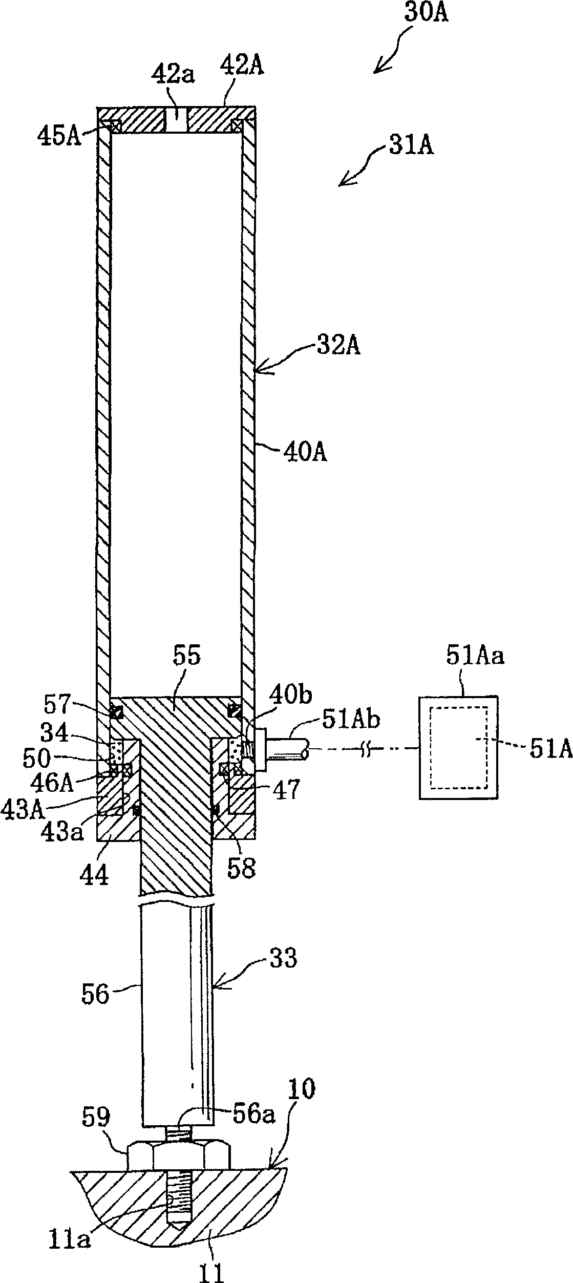 Main shaft balance device for toolroom machine