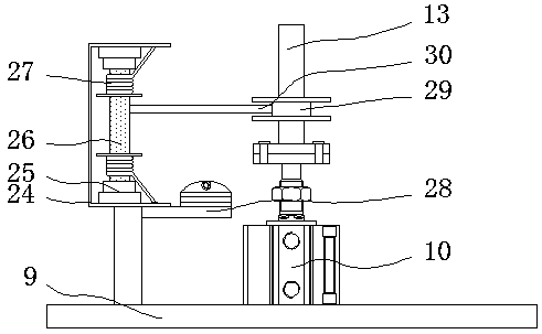 A fully automatic bearing testing machine for a mechanical manufacturing system