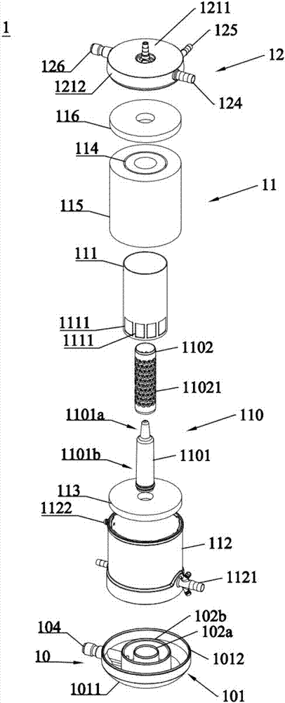 Spiral flow-guide integrated membrane oxygenator