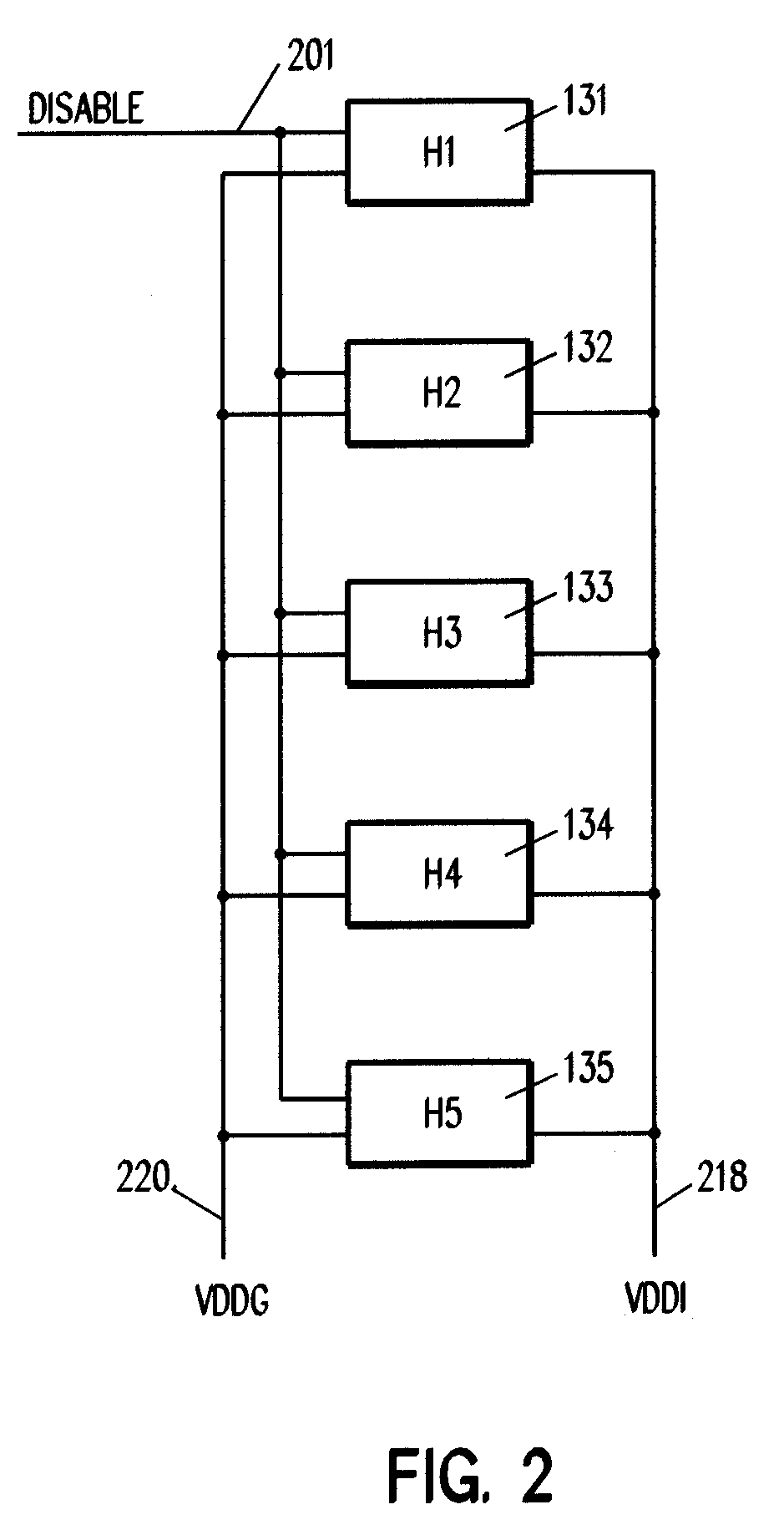 System and method for power gating