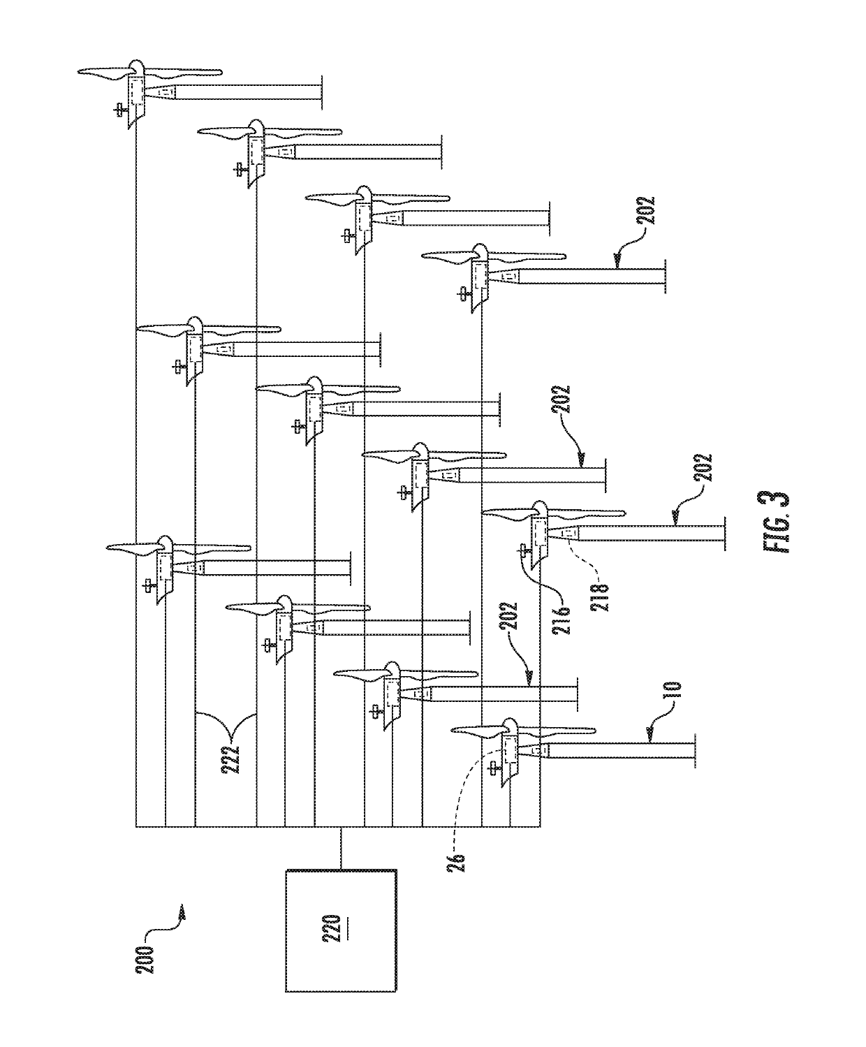 System and method for determining wind farm wake loss