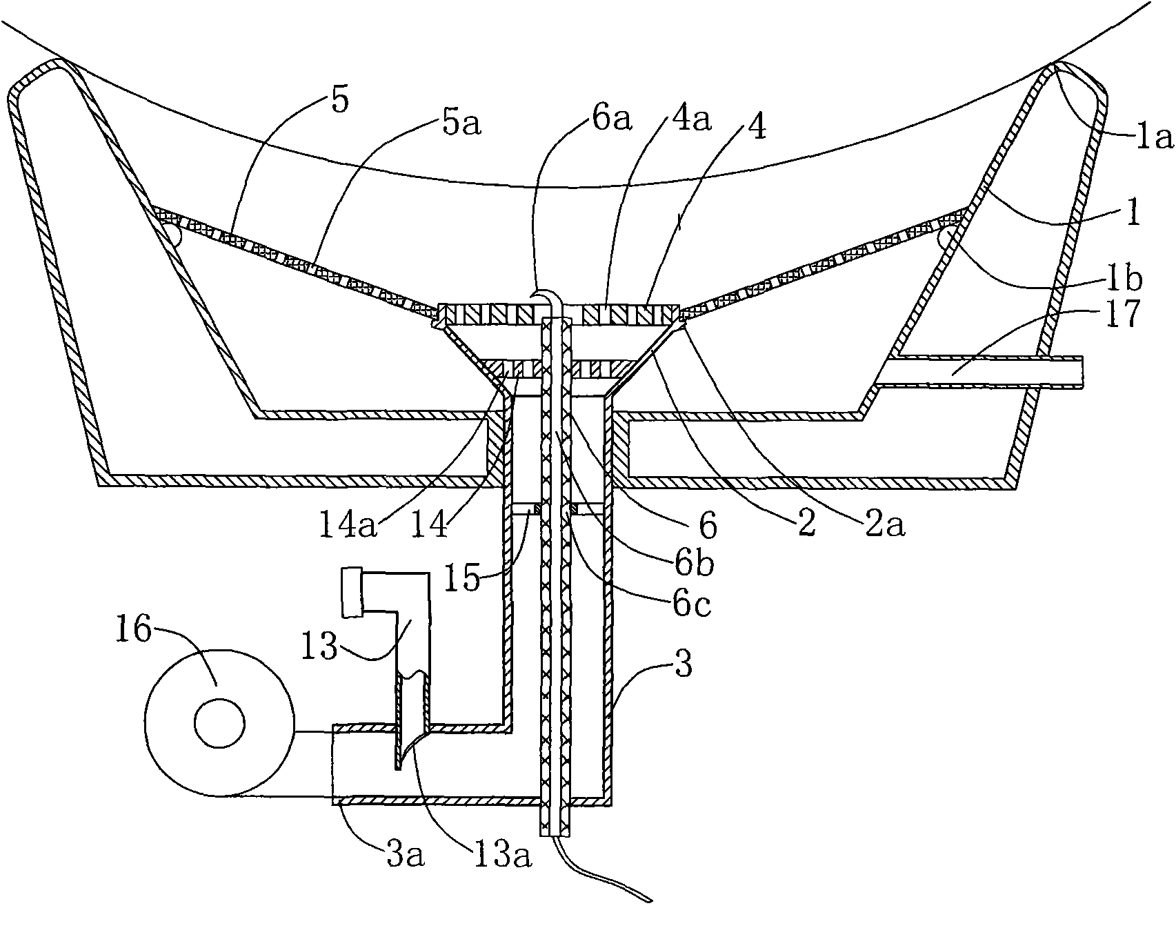 Energy-saving stove with ignition needle arranged at flame critical point