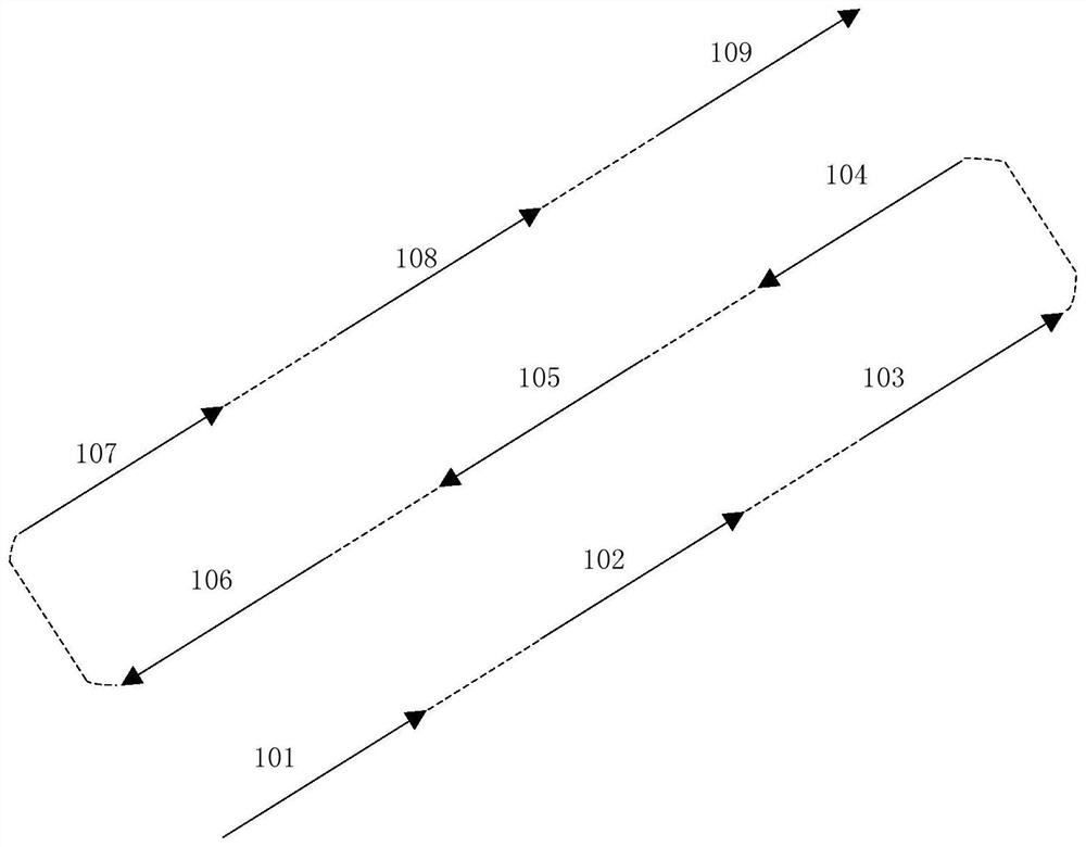 Fly-cutting trajectory planning method, fly-cutting control method and fly-cutting system