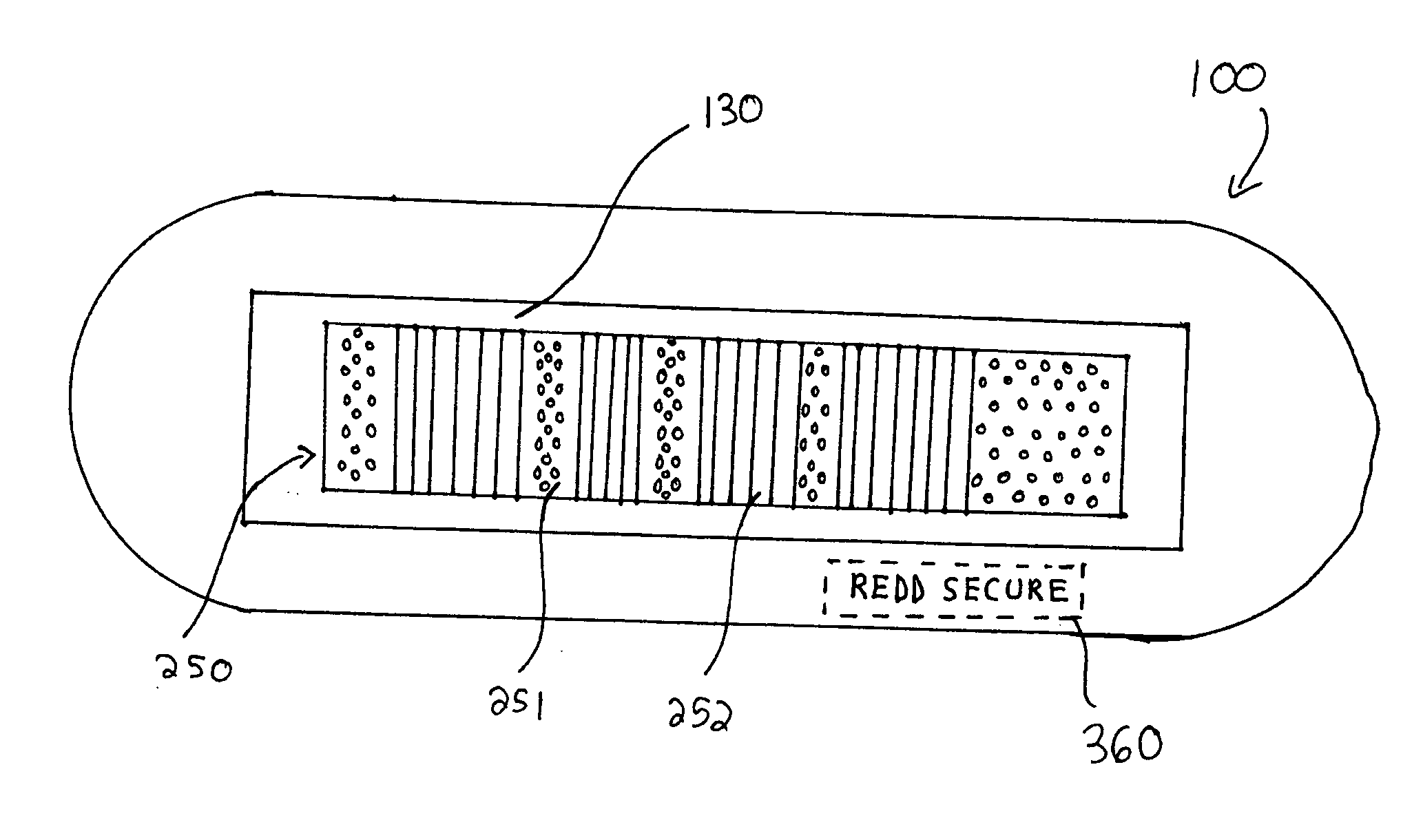 Label for receiving indicia having variable spectral emissivity values