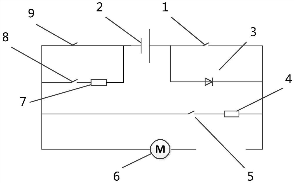 Battery circuit and control method thereof