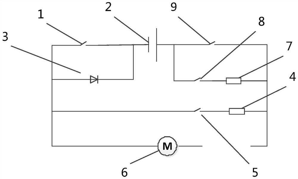 Battery circuit and control method thereof