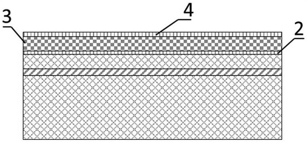 High-sensitivity AlN piezoelectric hydrophone and preparation method thereof