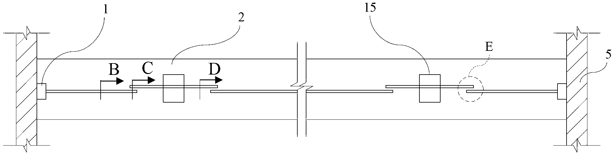 Transparent shield mounting structure and method for reception window