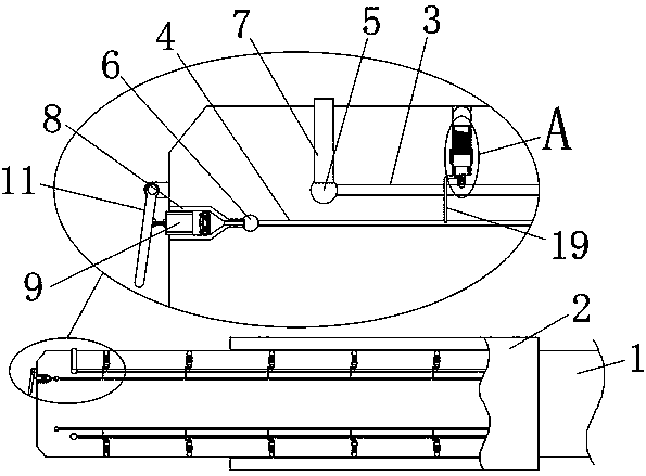 Conveying device used for printed matter cold-foil printing