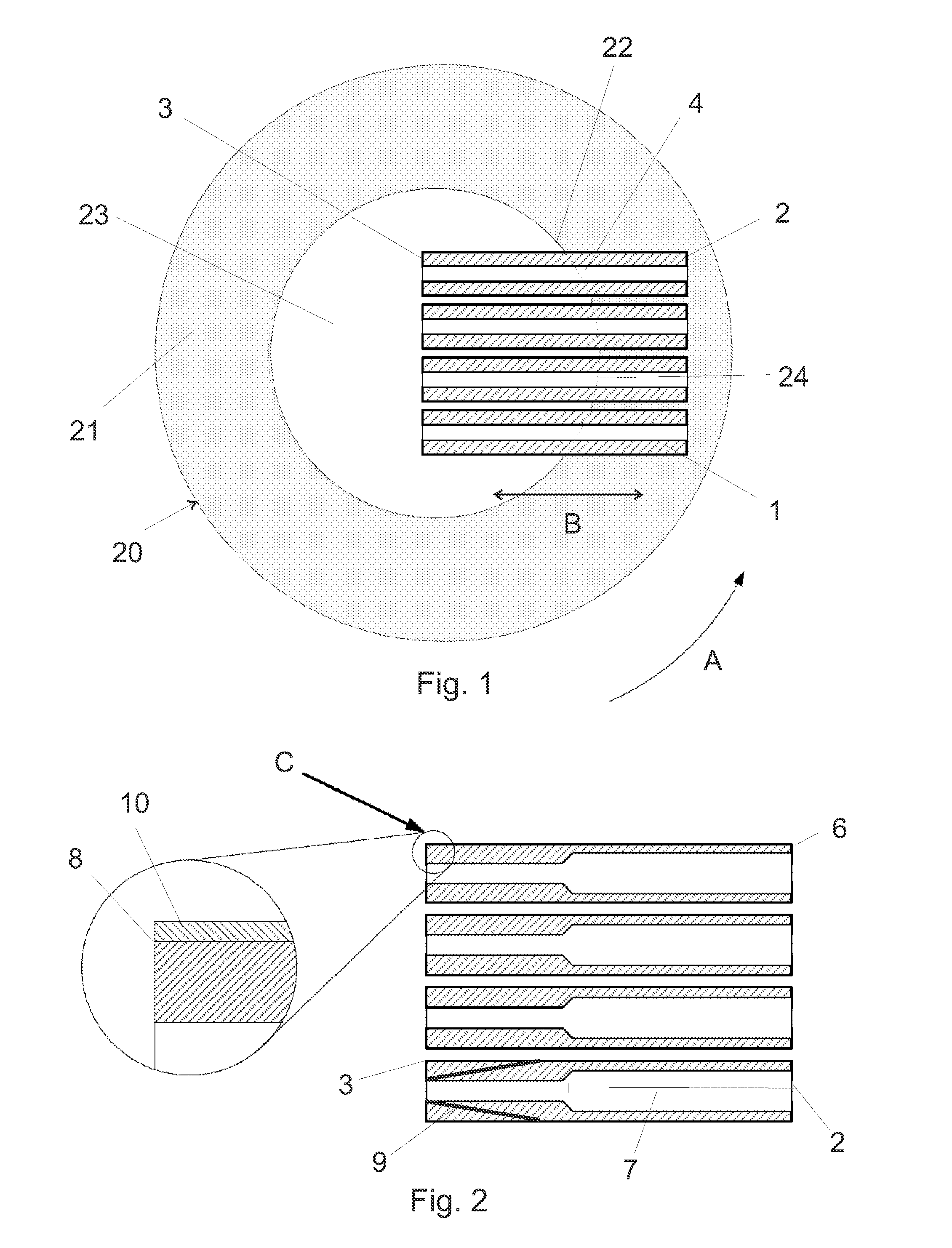 Method for chemical etching of a needle cannula