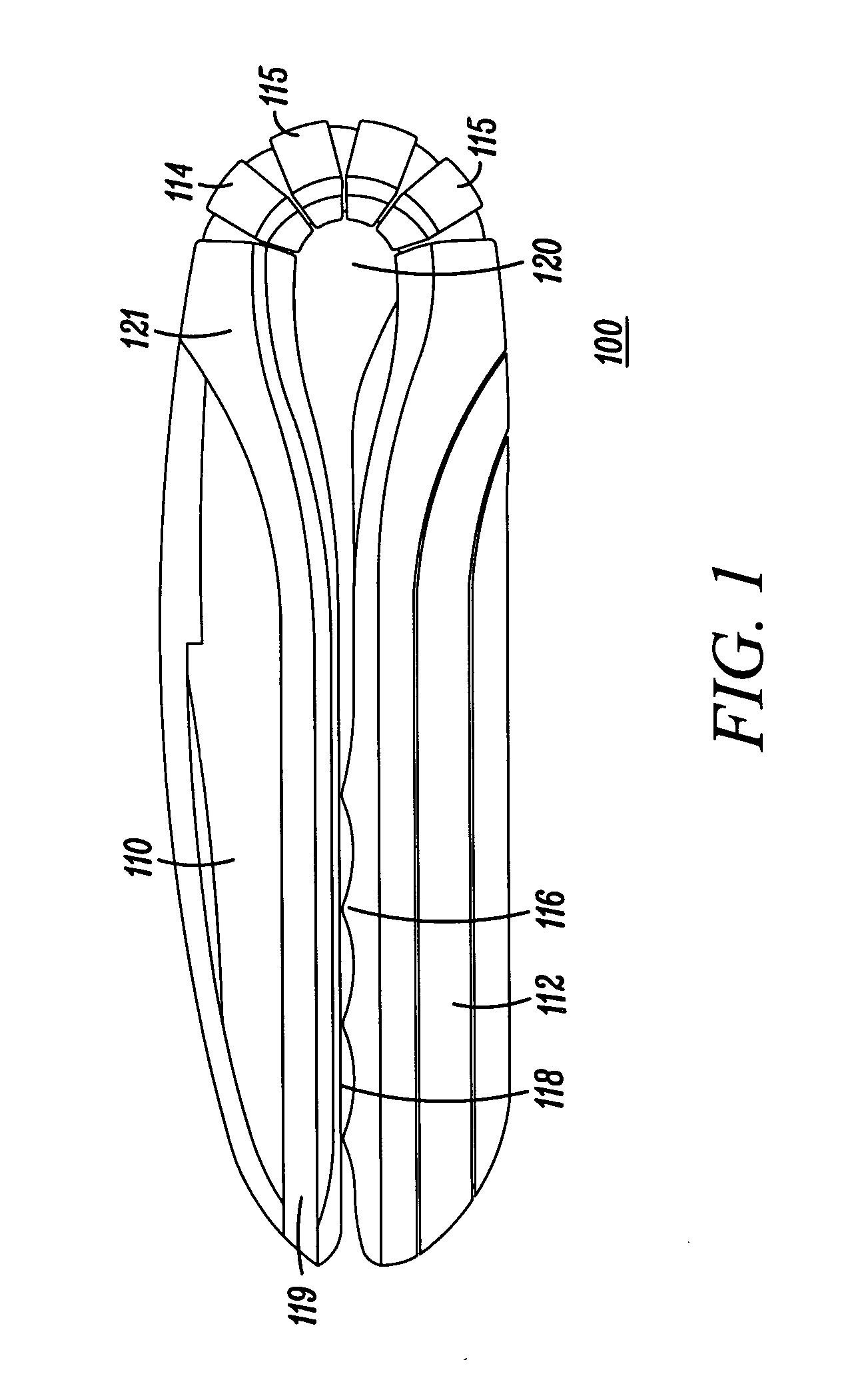 Flexible hinge for portable electronic device