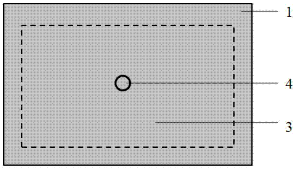 A carrier for controlling the growth of graphene crystal nuclei