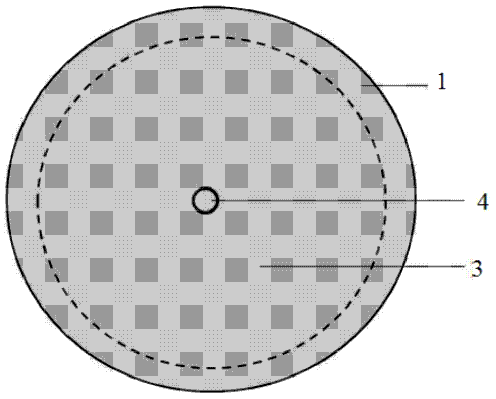 A carrier for controlling the growth of graphene crystal nuclei