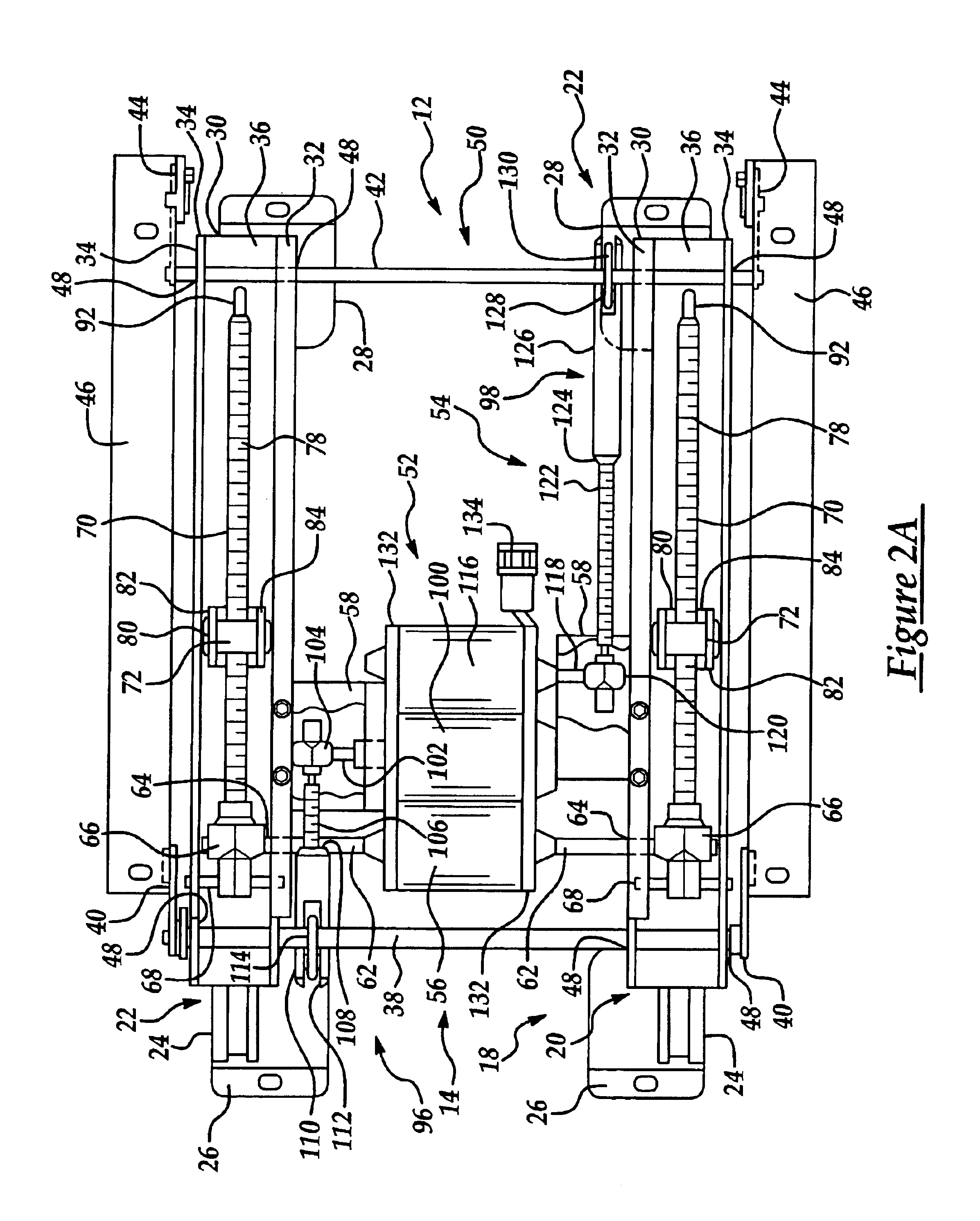 Automotive seat assembly having a self-clearing drive nut