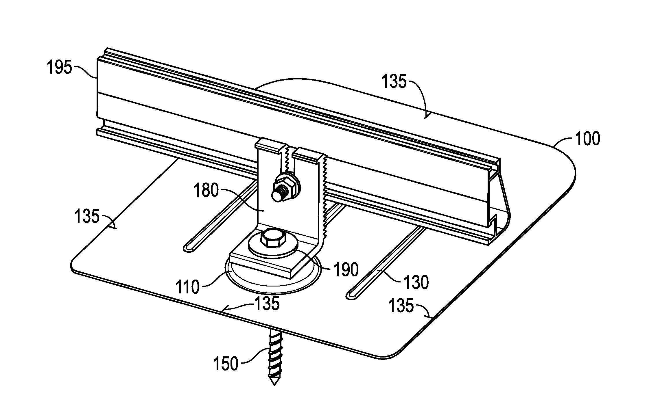 Roof Attachment Flashing Assembly