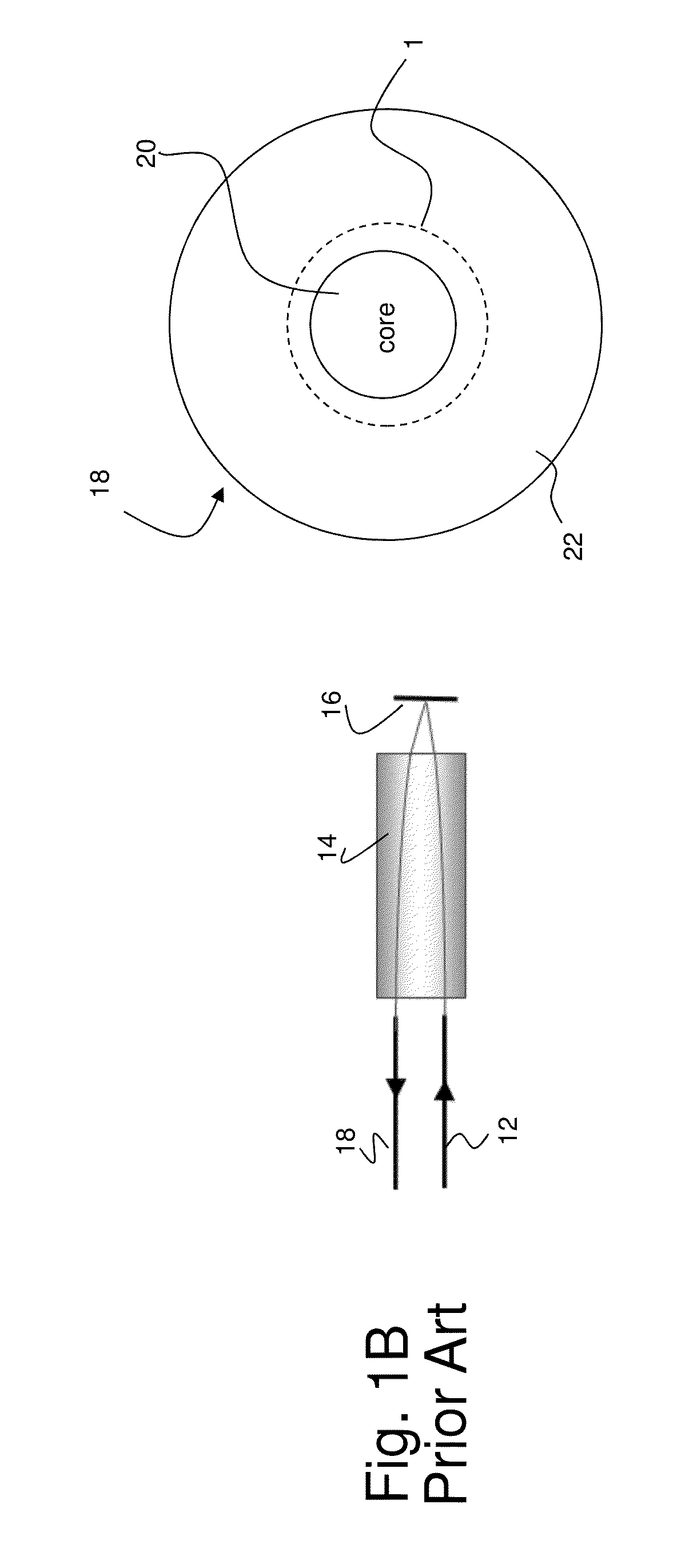 Small form factor variable optical attenuator with cladding mode suppressing fiber