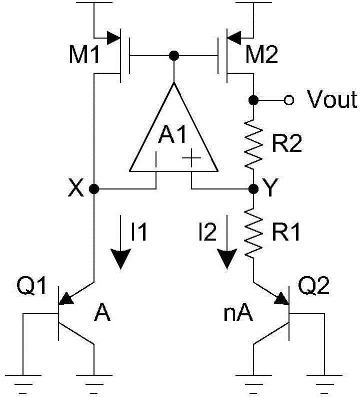 Chopped wave band-gap reference device with switched-capacitor filter