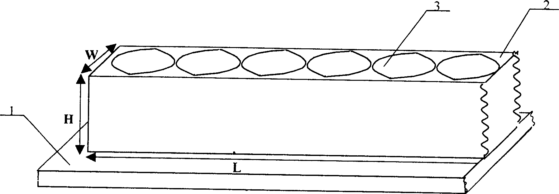 A X-lay assembling lens and producing technology thereof