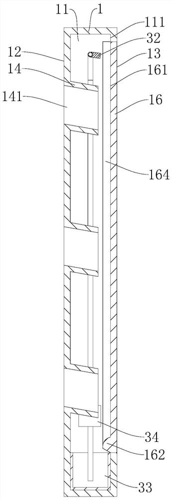 An assembled green partition wall