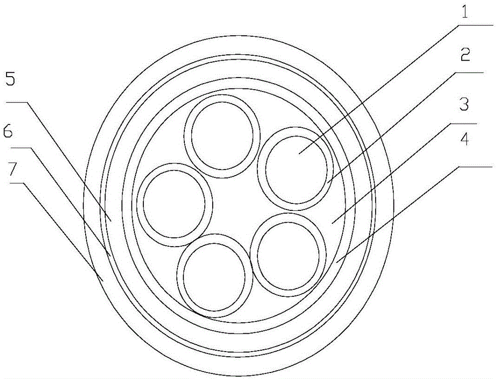 Novel armored cable